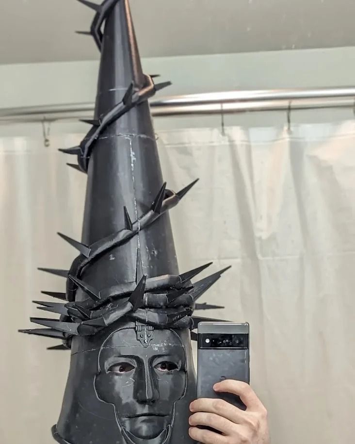 The Penitent One Helmet Blasphemous Stoic Mask 3D print model_2