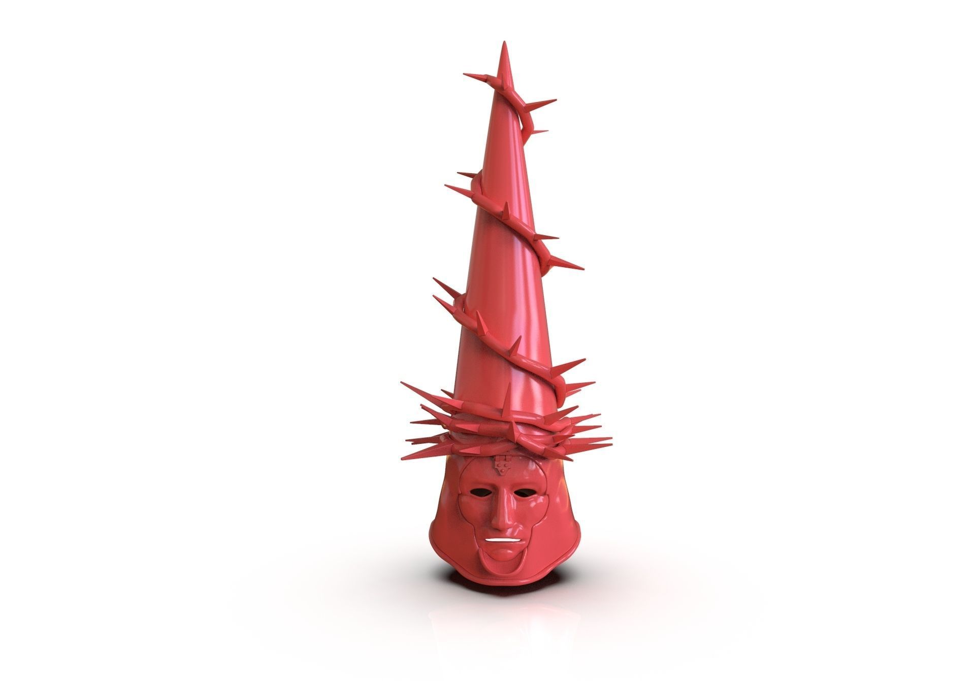 The Penitent One Helmet Blasphemous Stoic Mask 3D print model_15