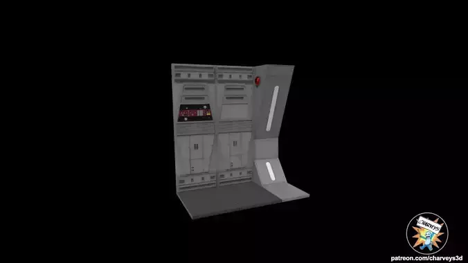 Moff Gideons Light Cruiser Corridor Diorama for action figures