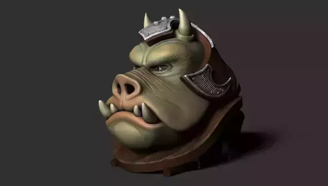 Gamorrean guard bust