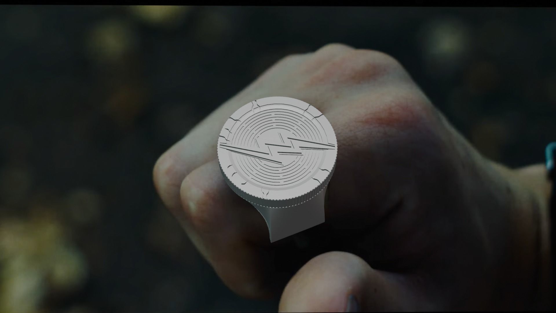 The Flash Ring - The Flash 2023 - DCEU Cosplay 3D print model 3D print model_1