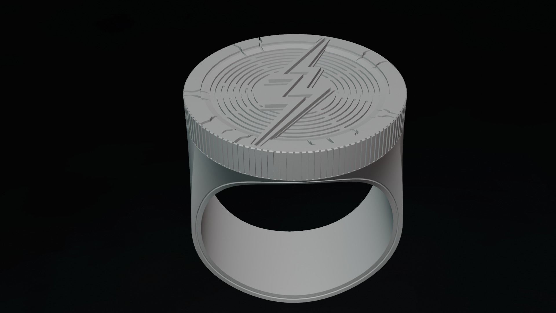 The Flash Ring - The Flash 2023 - DCEU Cosplay 3D print model 3D print model_3