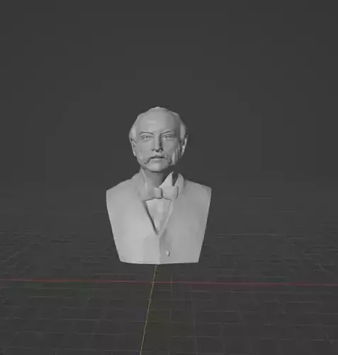 John William Strutt 3D print model