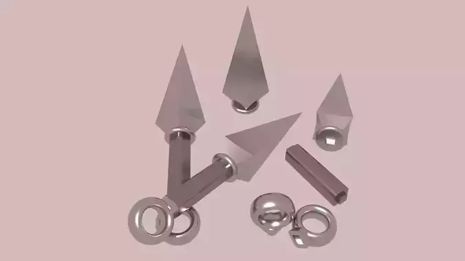 Kunai - Naruto 3D print model