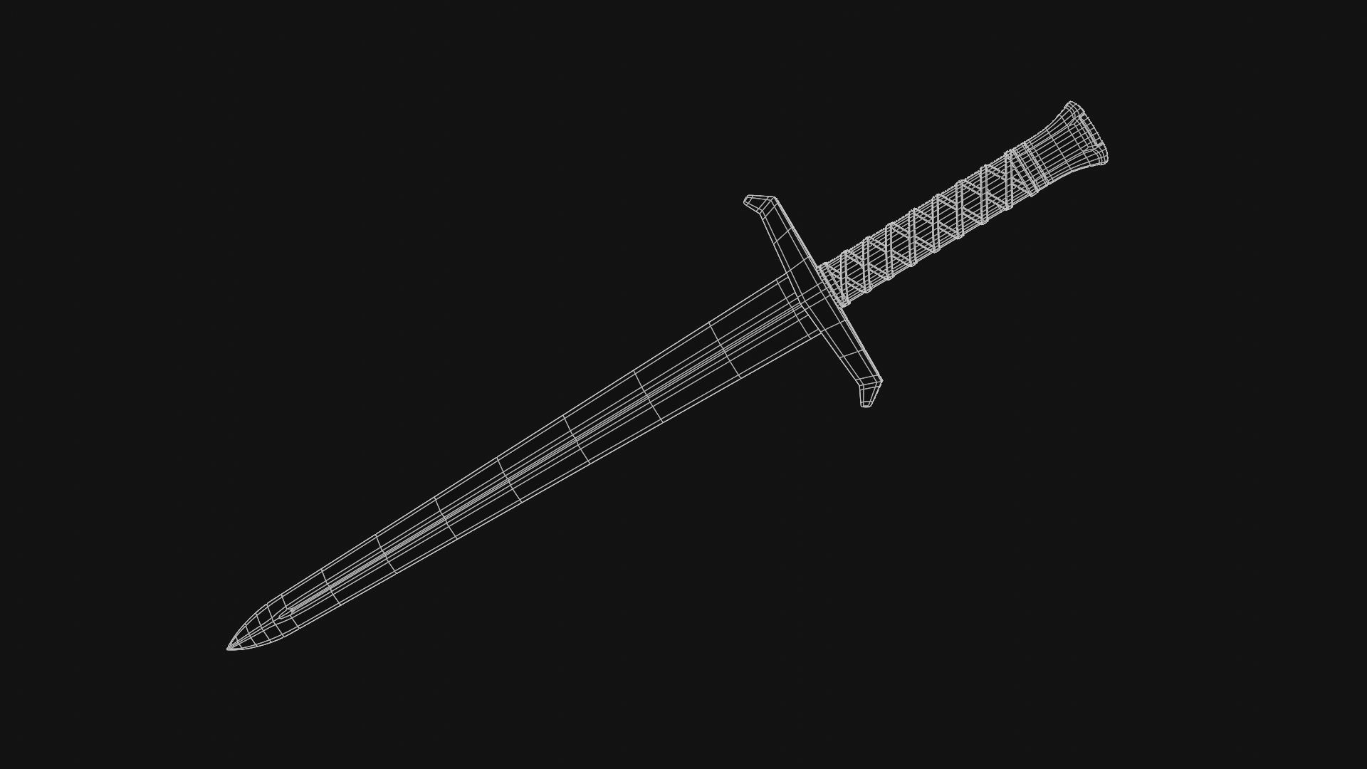 Excalibur Sword from Legend of King Arthur free 3D model | CGTrader