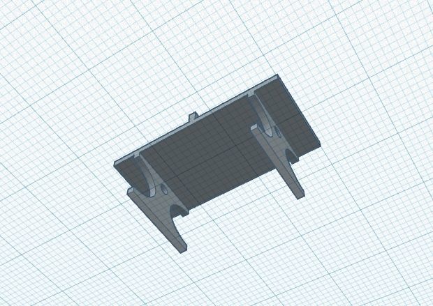 concrete ping pong table Scale H0 1-87 3D print model_4