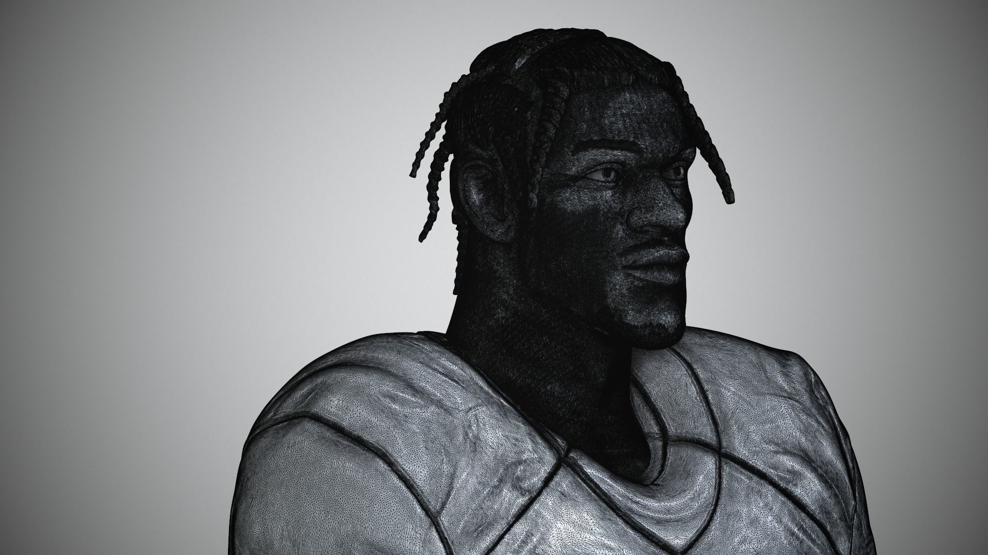 Lamar Jackson 3D print model_27