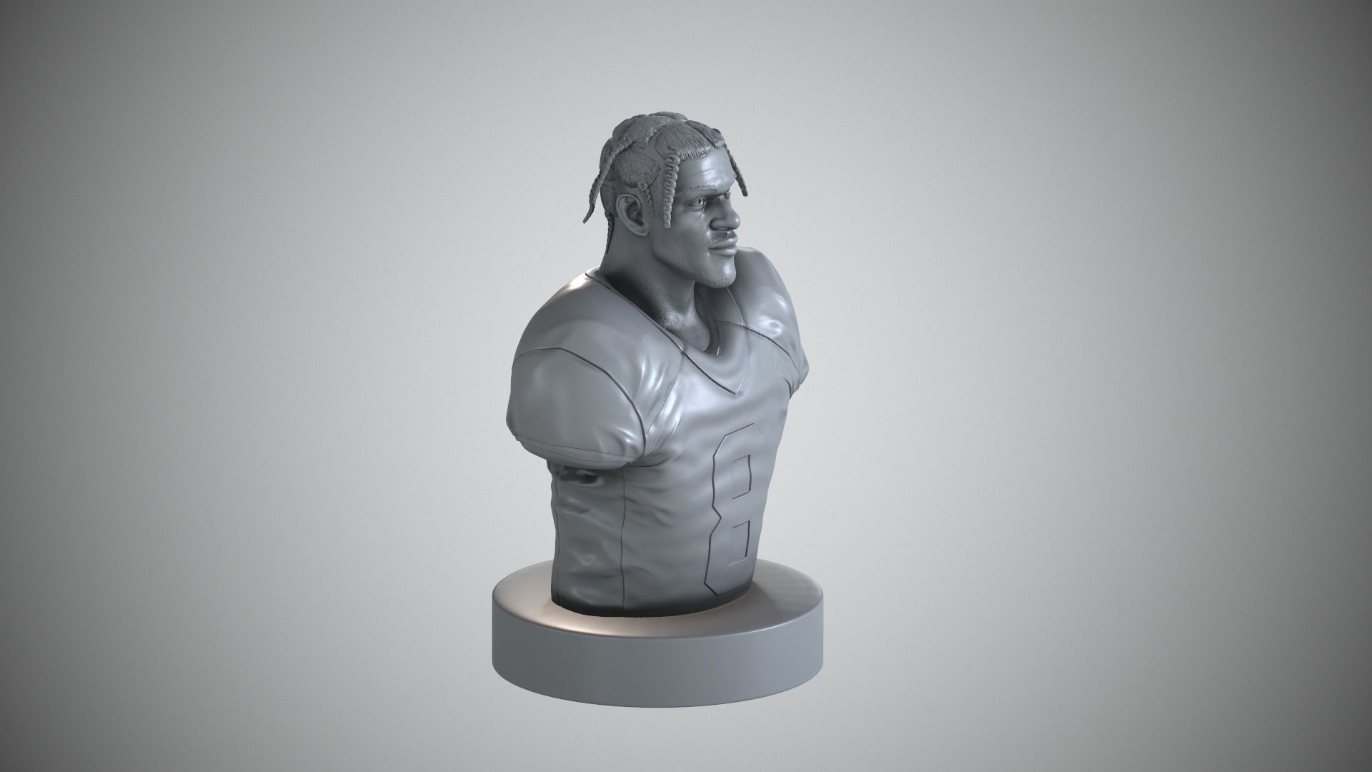 Lamar Jackson 3D print model_21