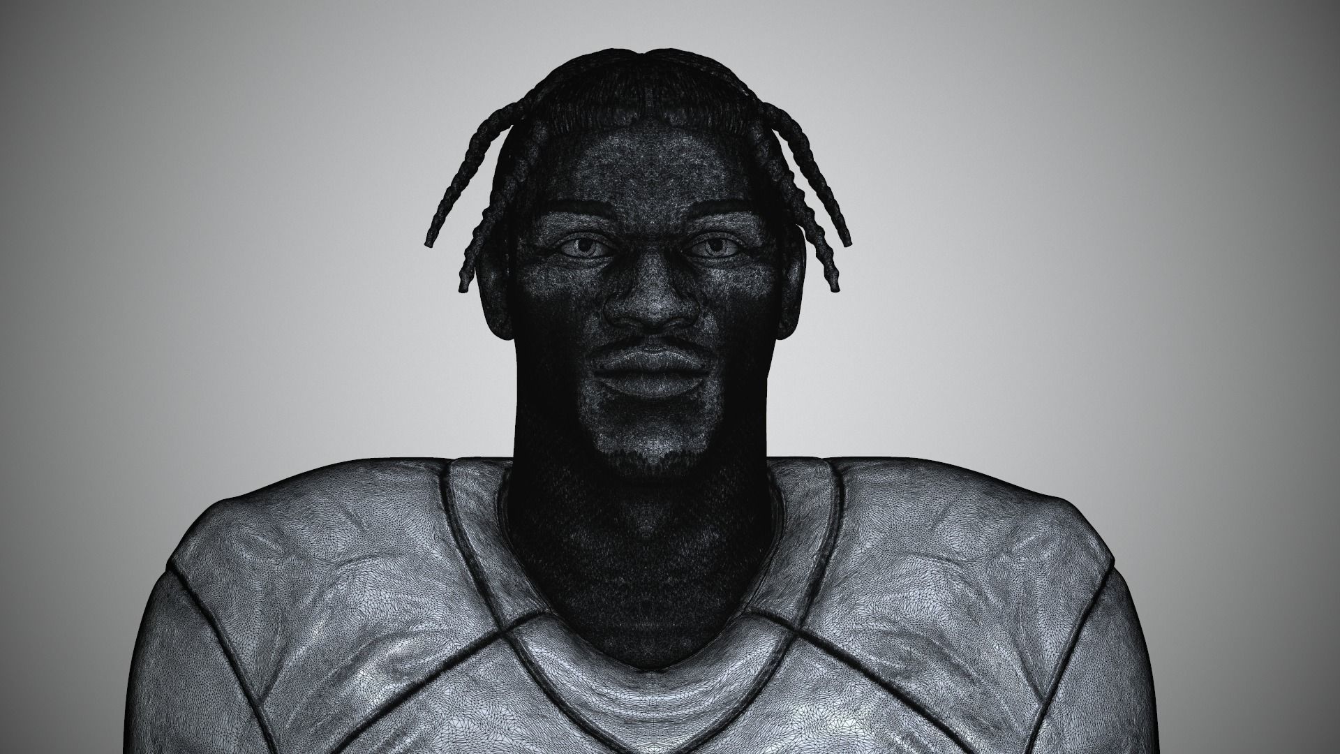 Lamar Jackson 3D print model_28