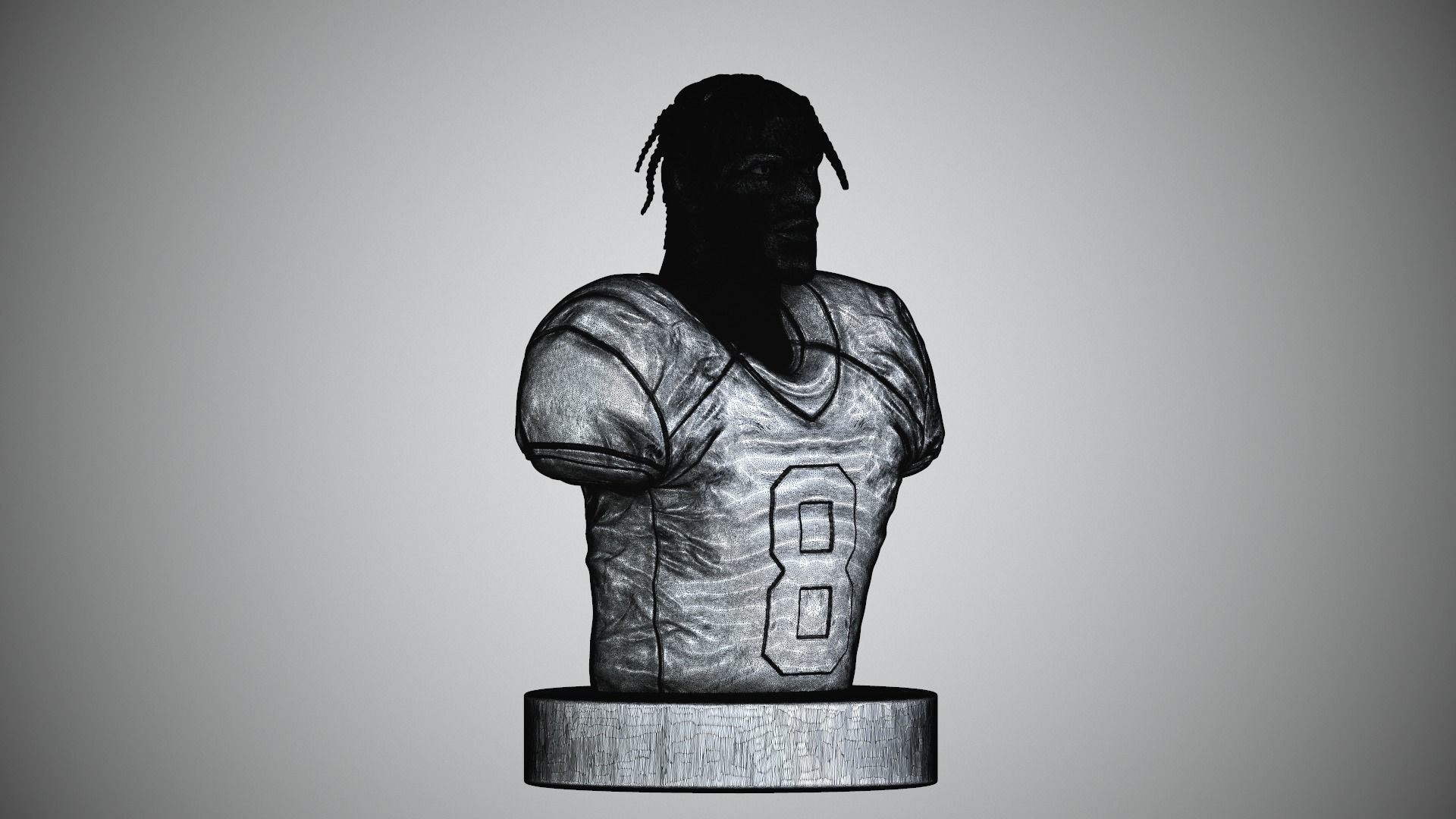 Lamar Jackson 3D print model_30