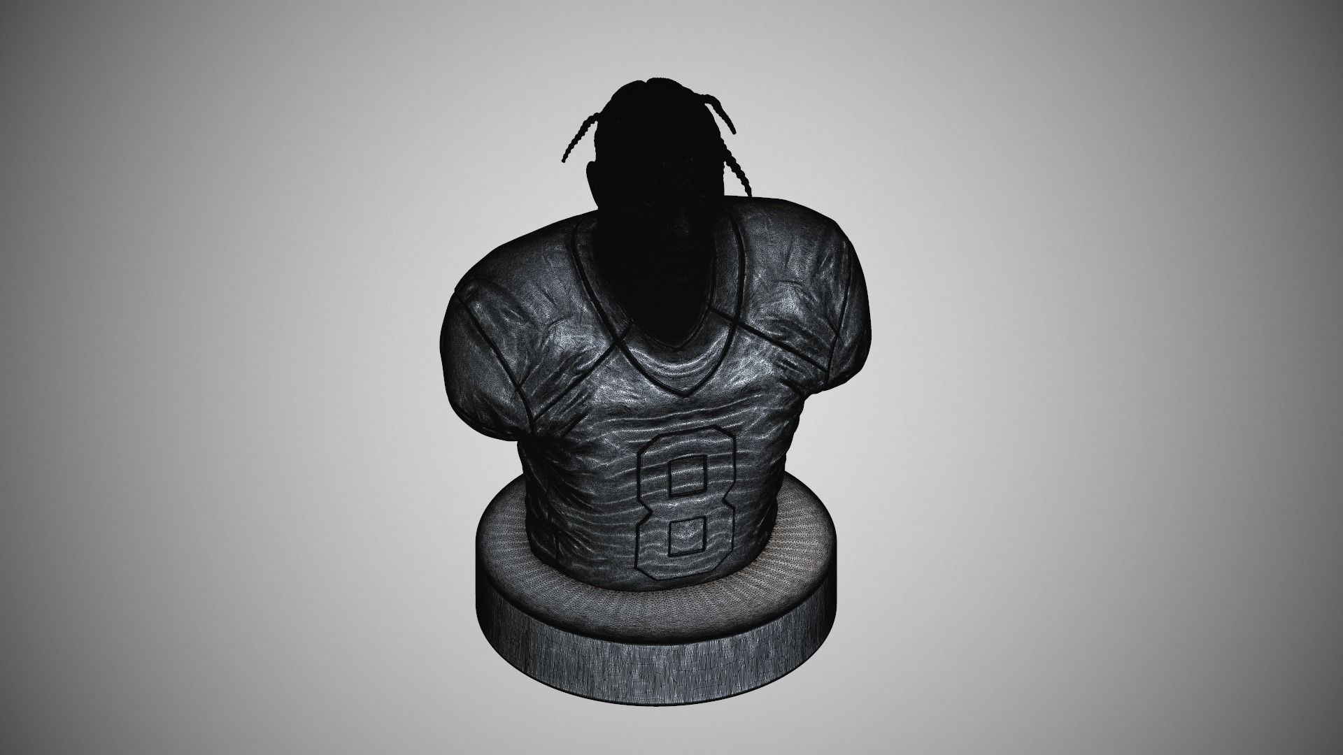 Lamar Jackson 3D print model_24