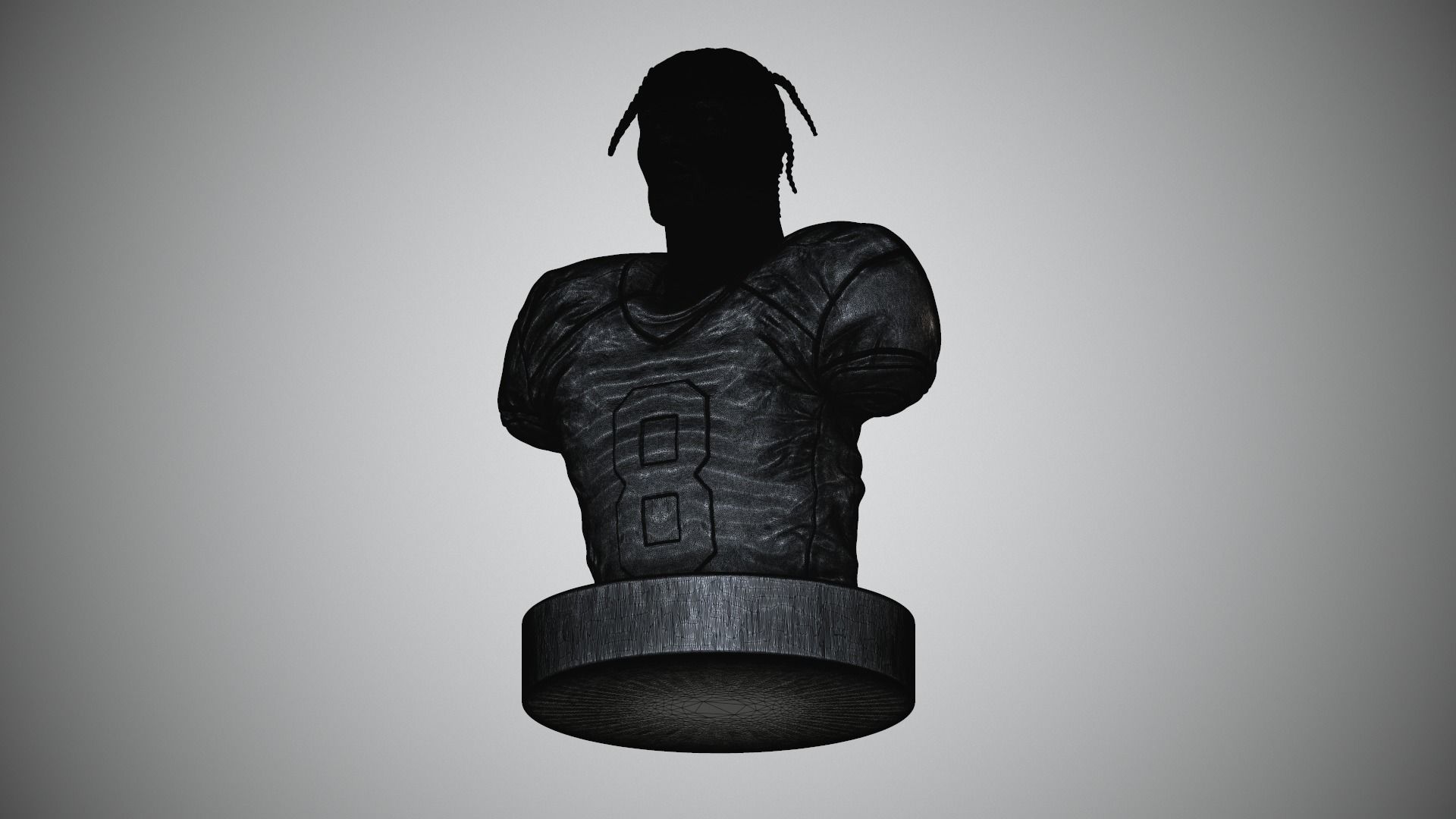 Lamar Jackson 3D print model_26