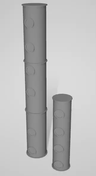 Distilling Column 3D model_0