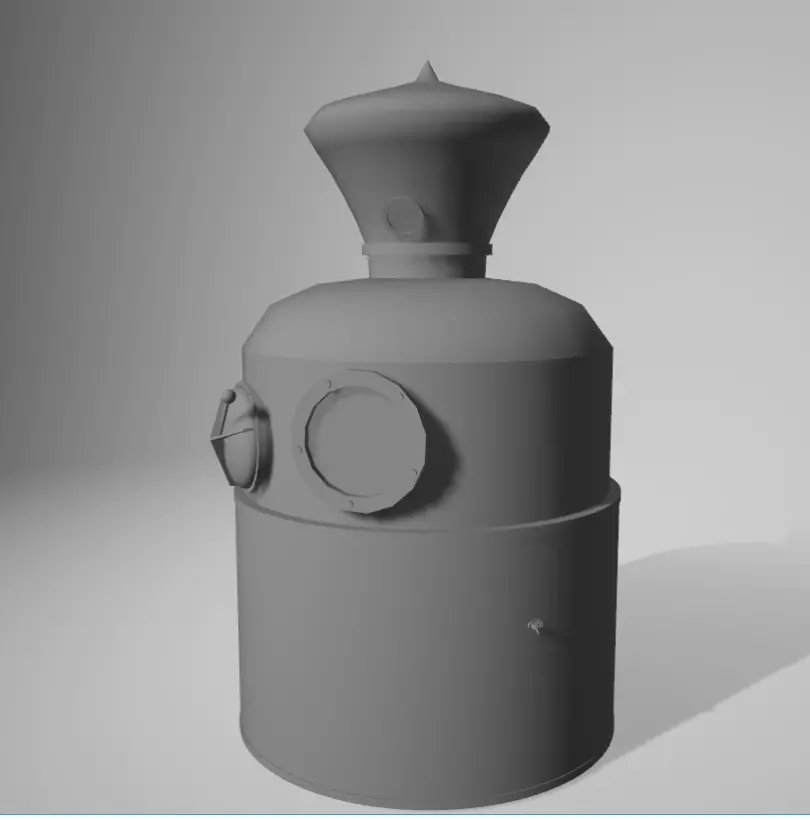 Distilling Pot 3D model_0