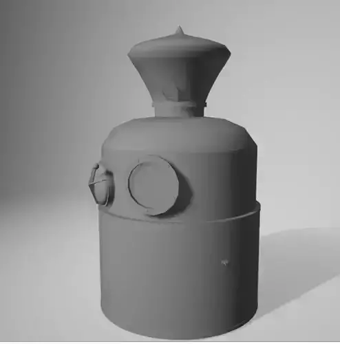 Distilling Pot 3D model