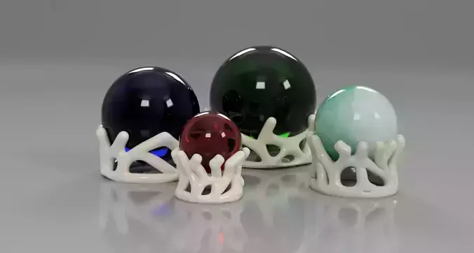 CRYSTAL SPHERE STANDS