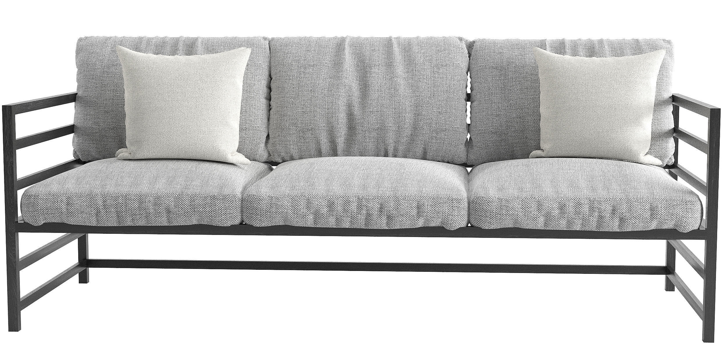 Bolzano Outdoor Loungeset 3D model_4