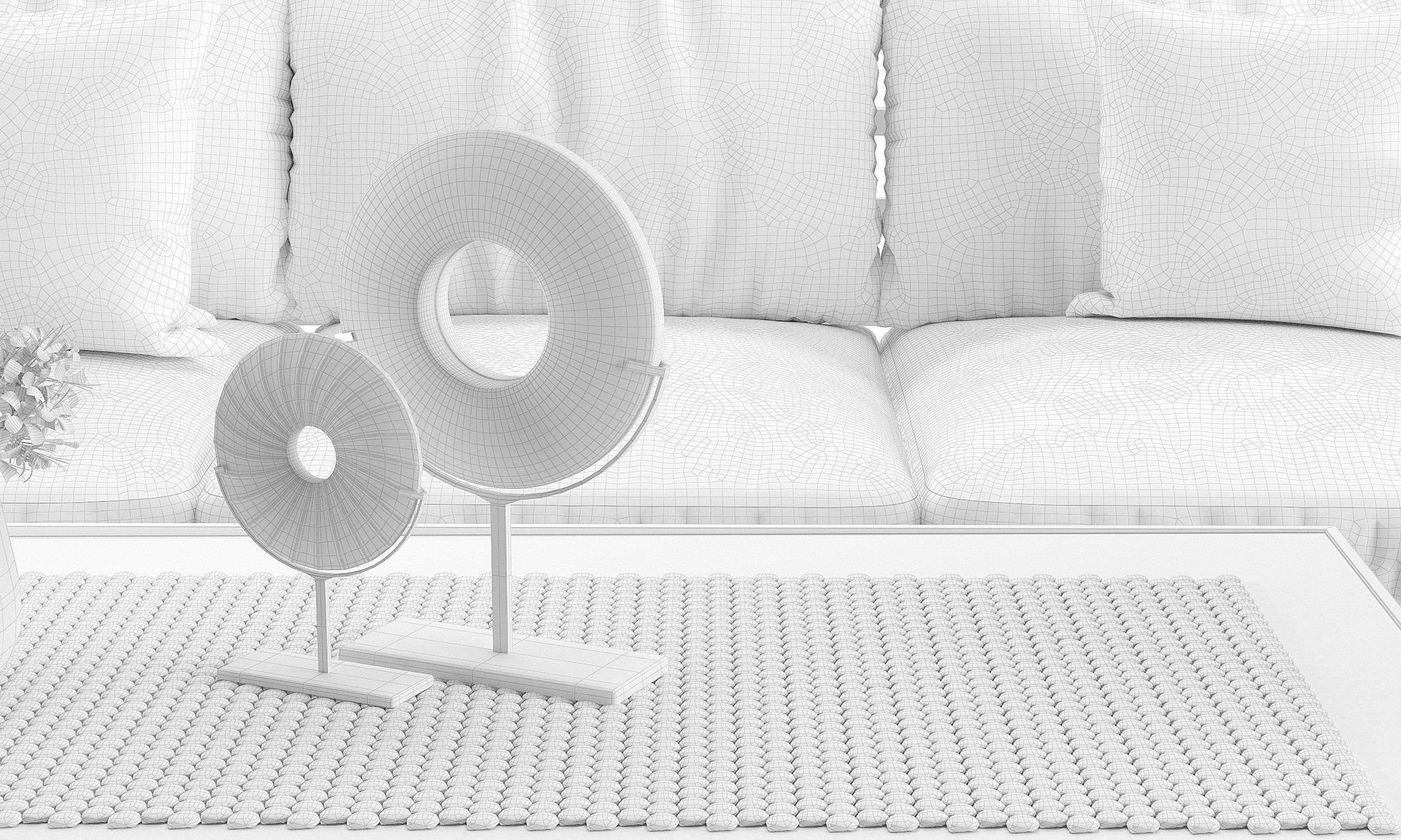 Bolzano Outdoor Loungeset 3D model_11