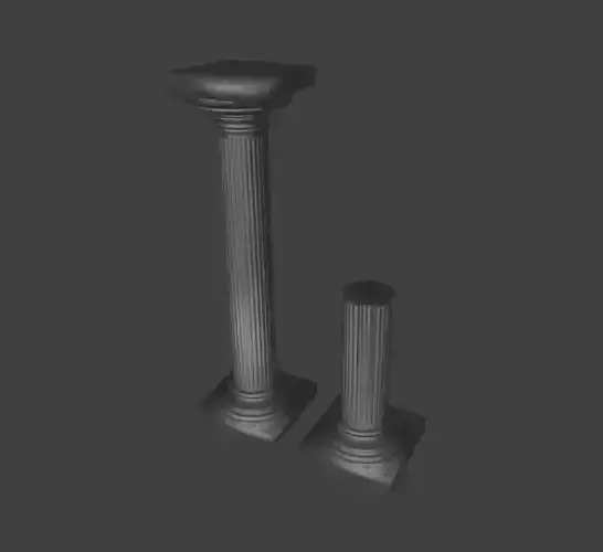 Greek pilars