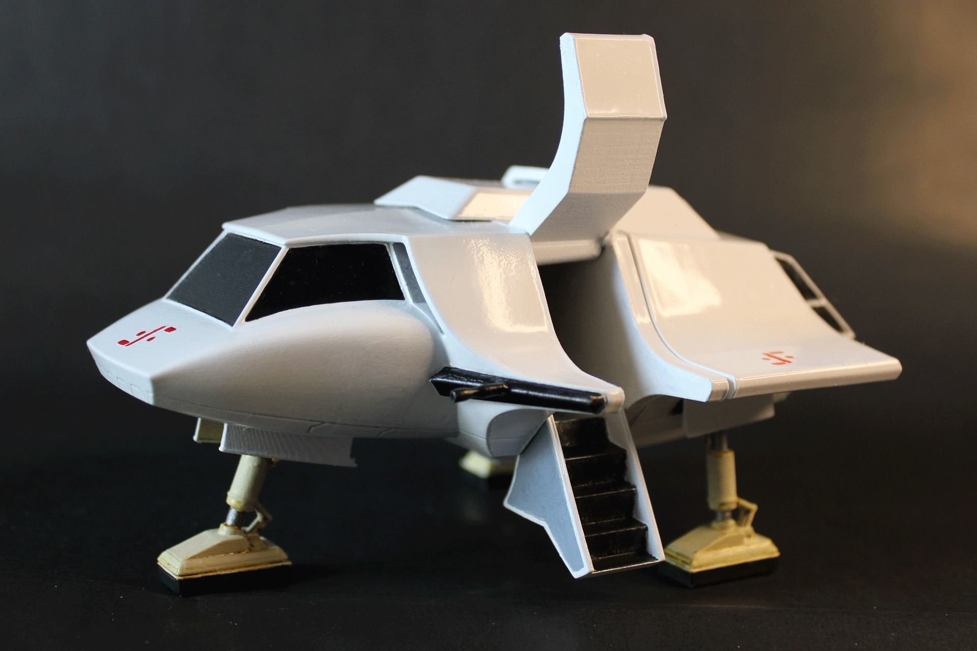 Visitors Skyfighter 3D print model_3