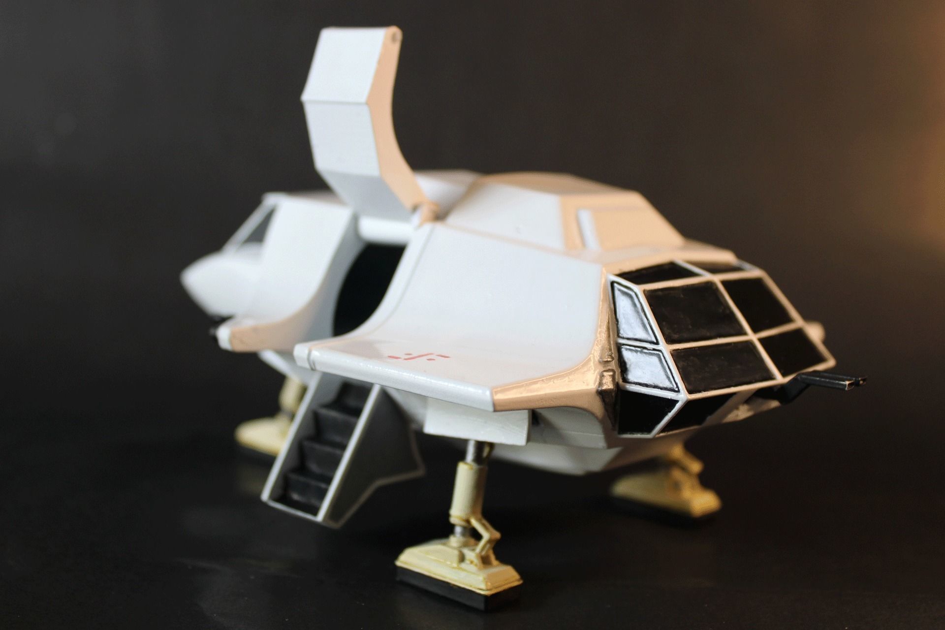 Visitors Skyfighter 3D print model_4