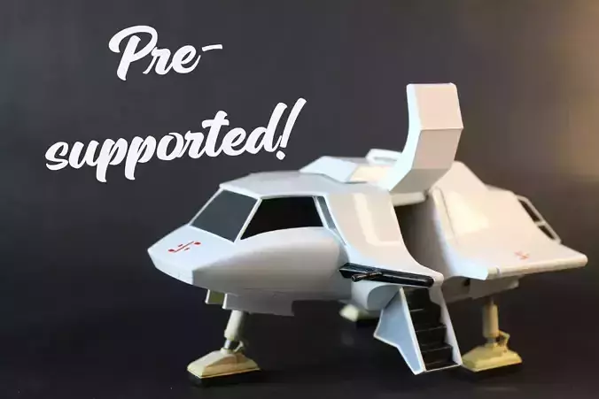 Visitors Skyfighter 3D print model
