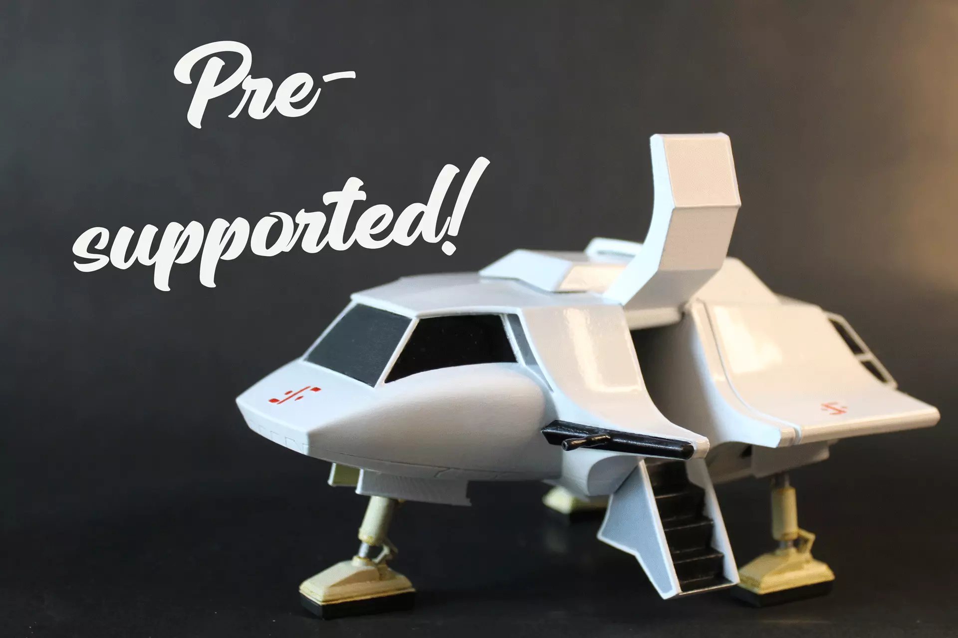 Visitors Skyfighter 3D print model_0
