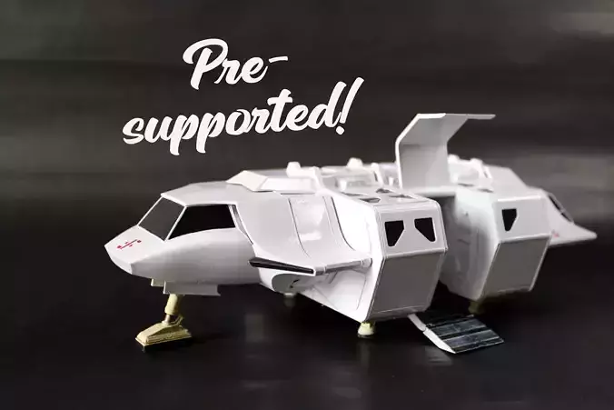 Visitors Squadship 3D print model