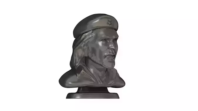 Sculpture Che Guevara  3D print model