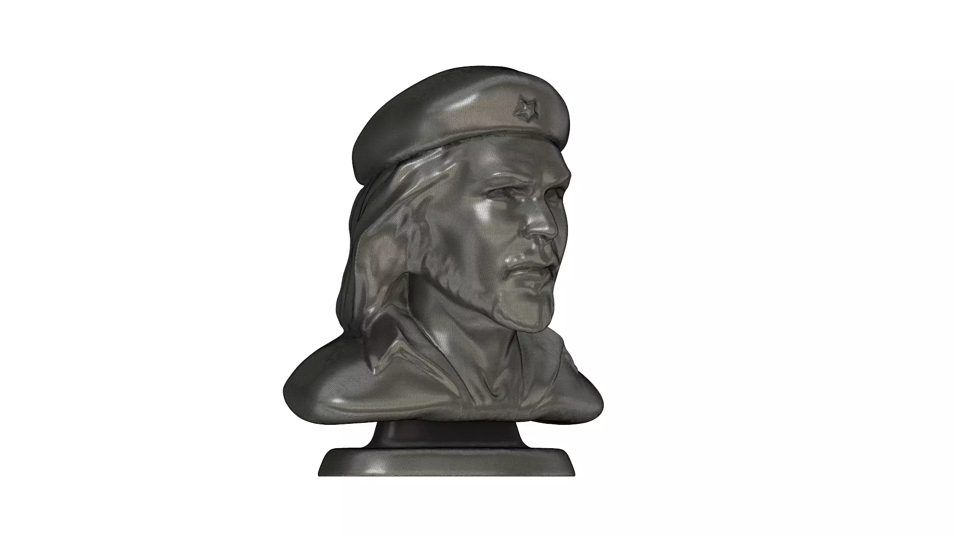 Sculpture Che Guevara  3D print model_0