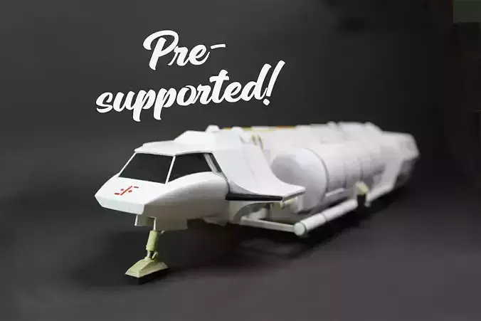 Visitors Tanker 3D print model