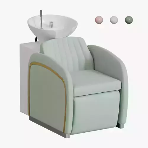 Shampoo chair Yoocell Hair Washing Chair chair for hair washing Low-poly 3D model