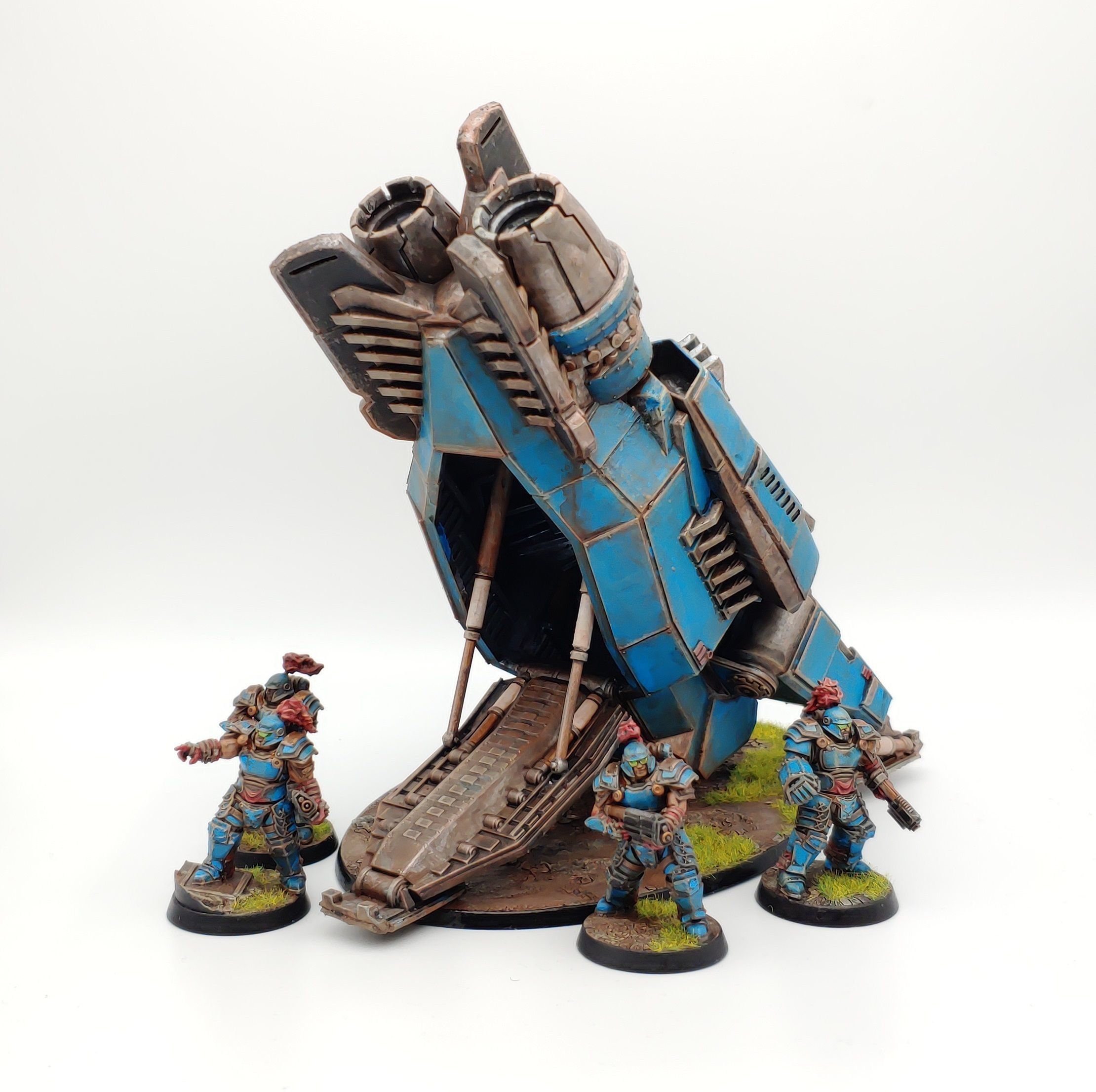 Tempest Legion and Black Knights - Icarus Dropship 3D print model_1