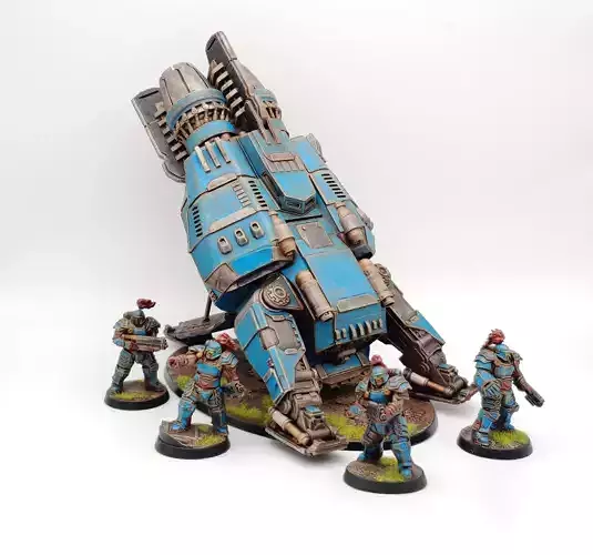 Tempest Legion and Black Knights - Icarus Dropship 3D print model