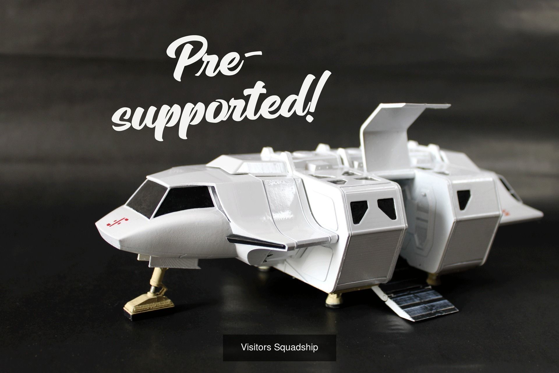 Visitors Ships 3D Model Collection_7