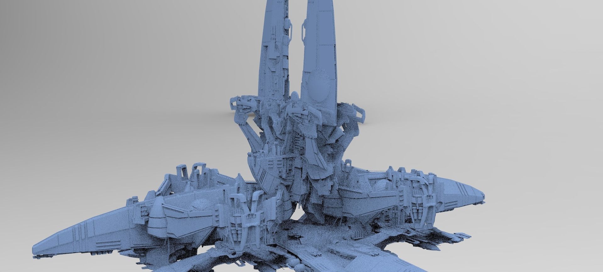 Dark Terra Former  4 designs 3D model_1