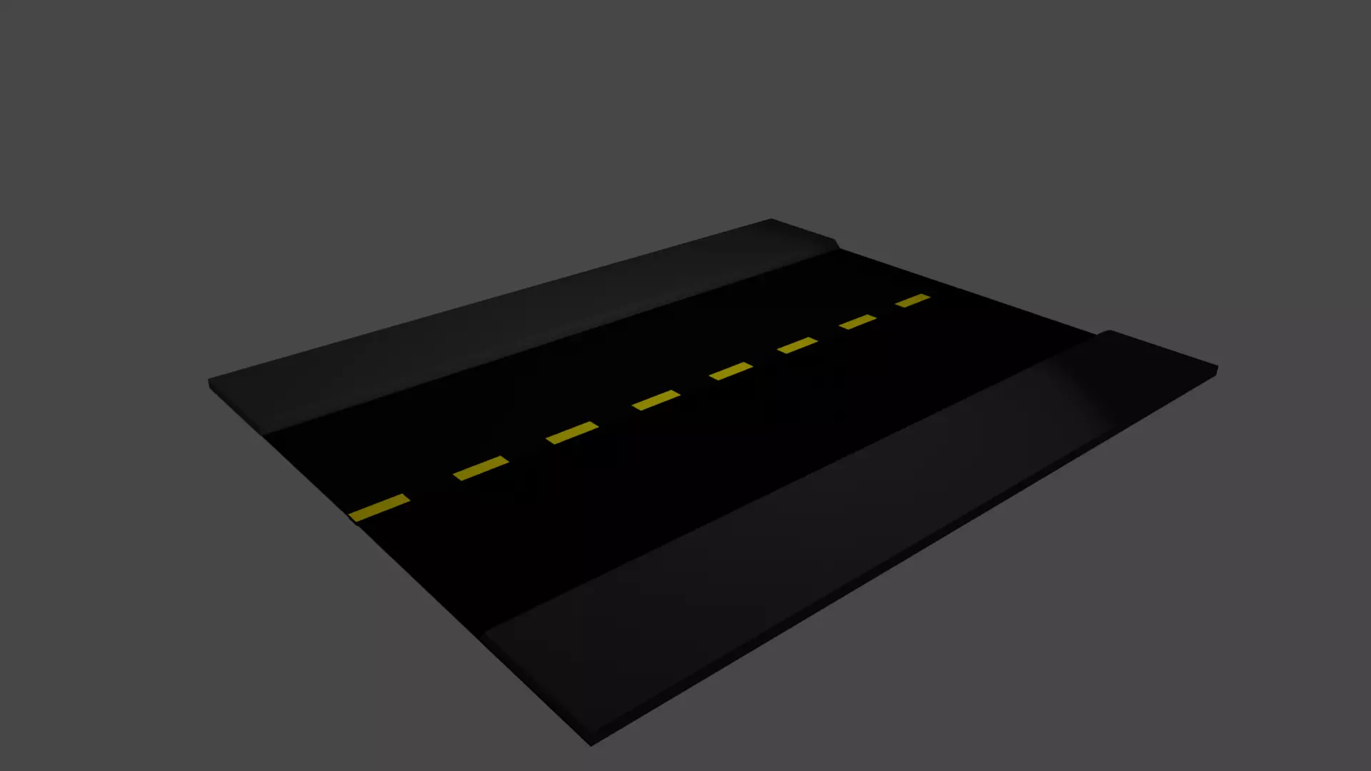 Road Asset 3D model_0
