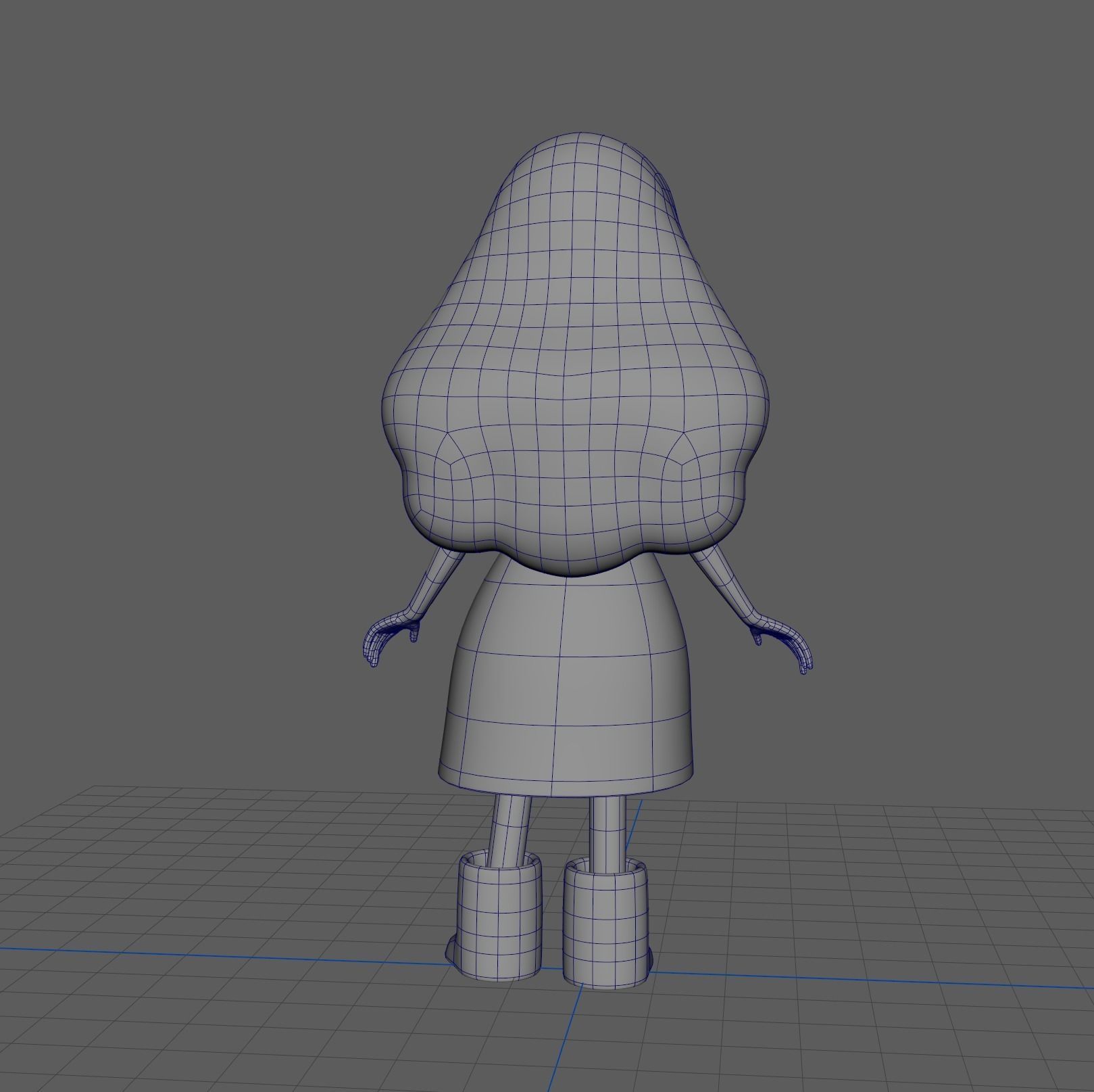 Steven Universe - Connie in 3D Low-poly 3D model_5