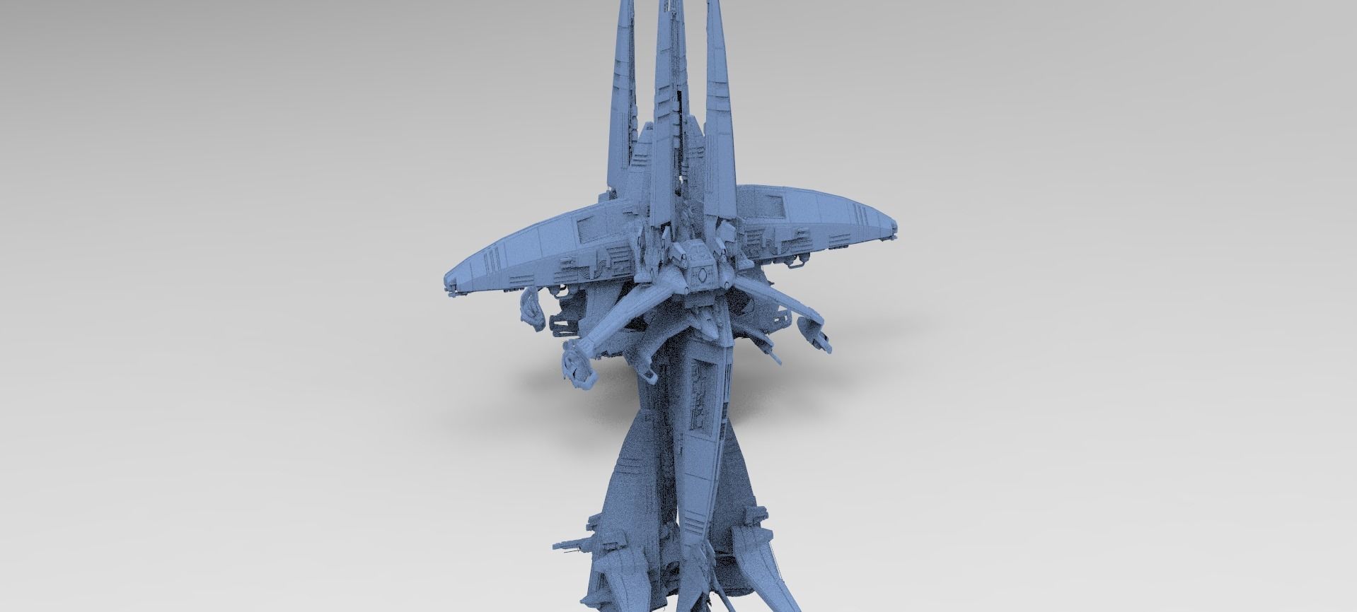 Dark Terra Former Tower 2 3D model_1