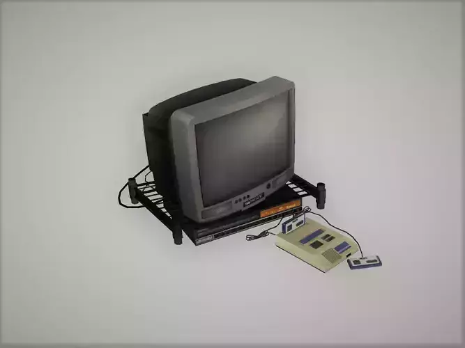Retro- Vintage Tv and Video Game