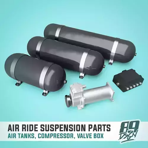 Air ride parts for 1-24 scale models