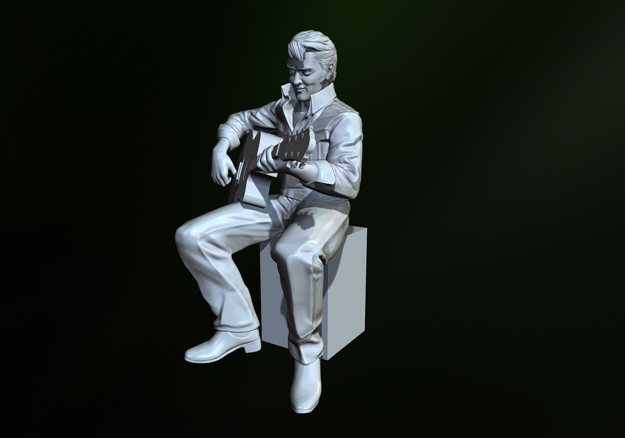 Elvis  3D print model_1