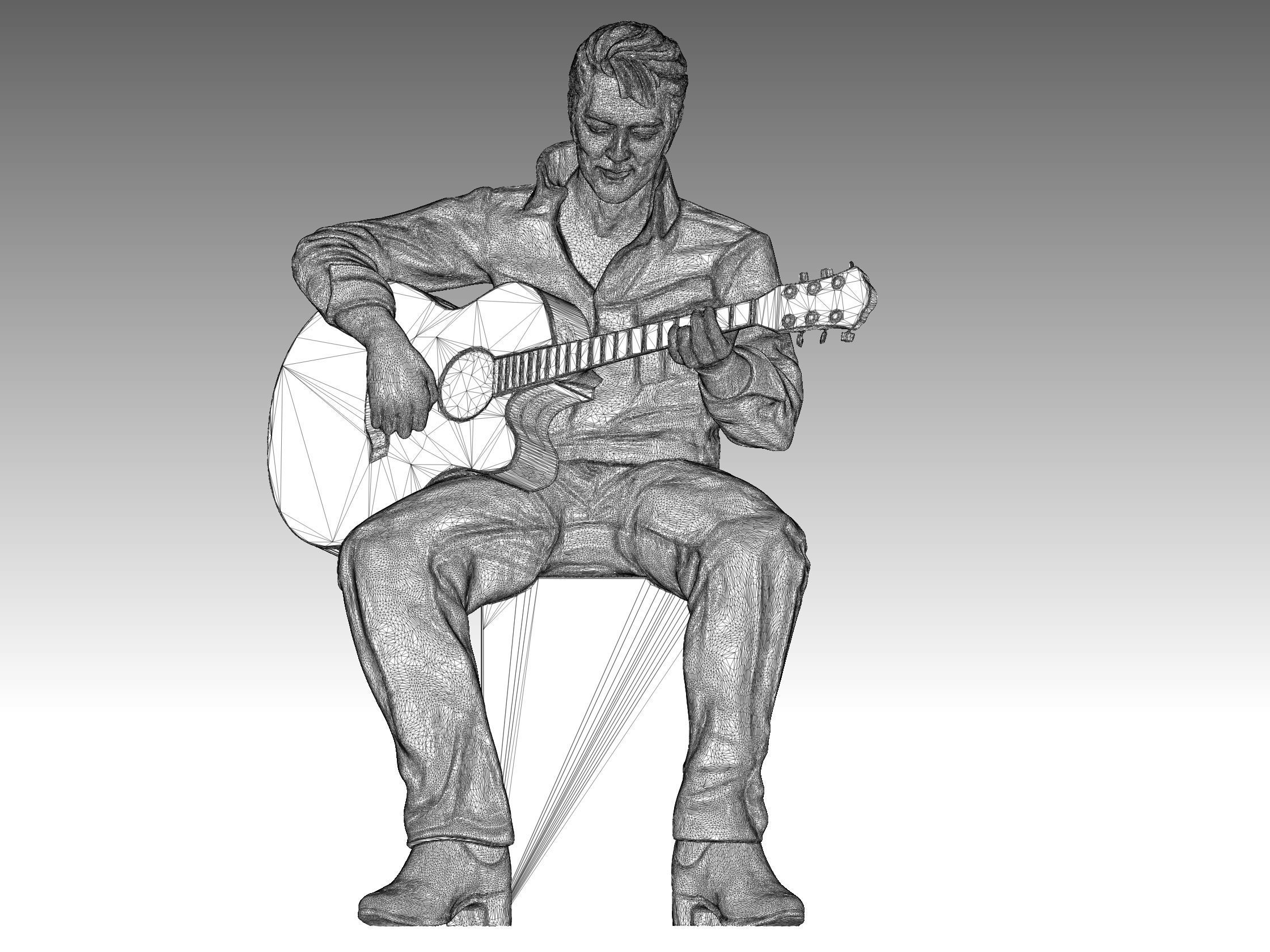 Elvis  3D print model_5