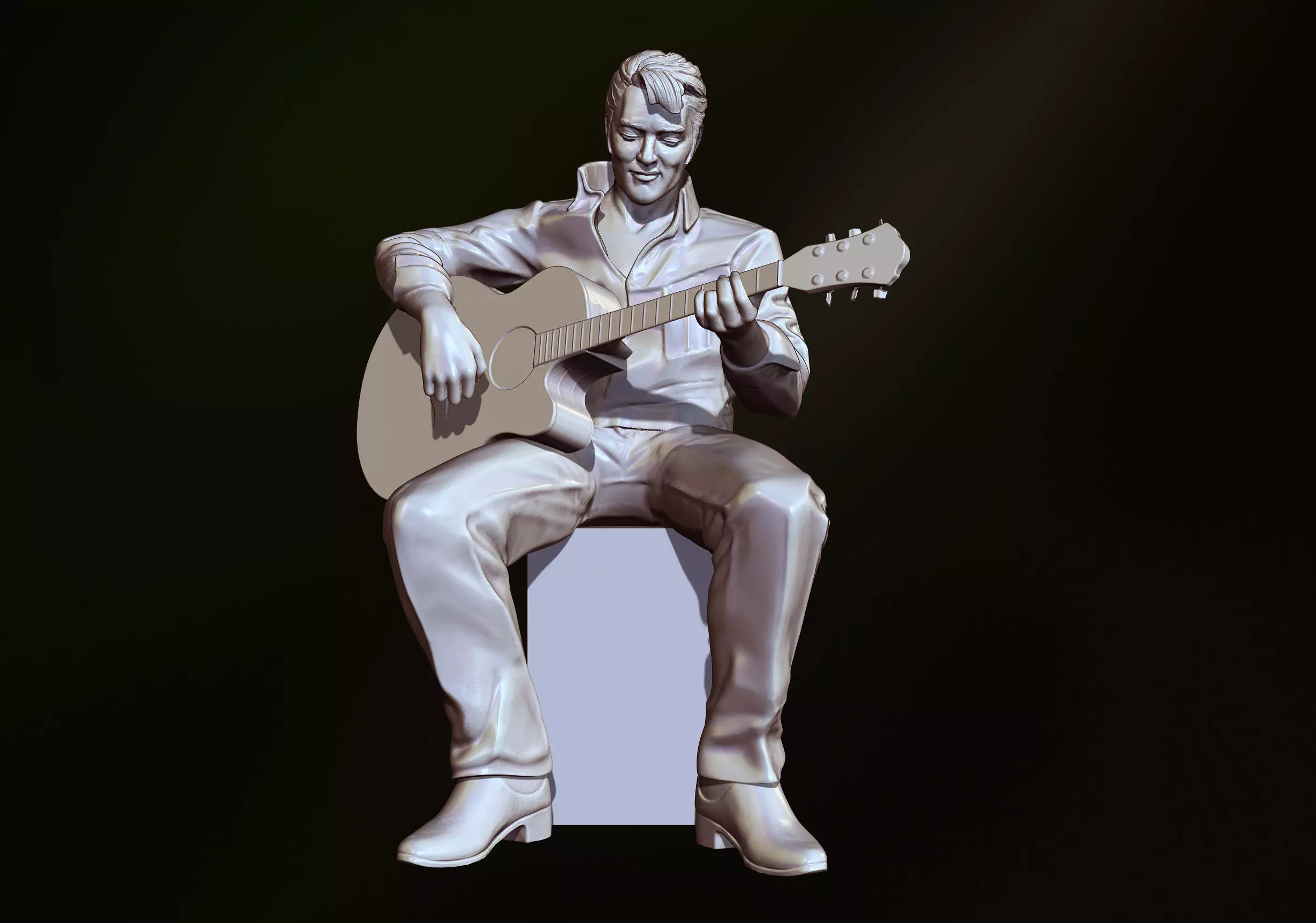 Elvis  3D print model_0