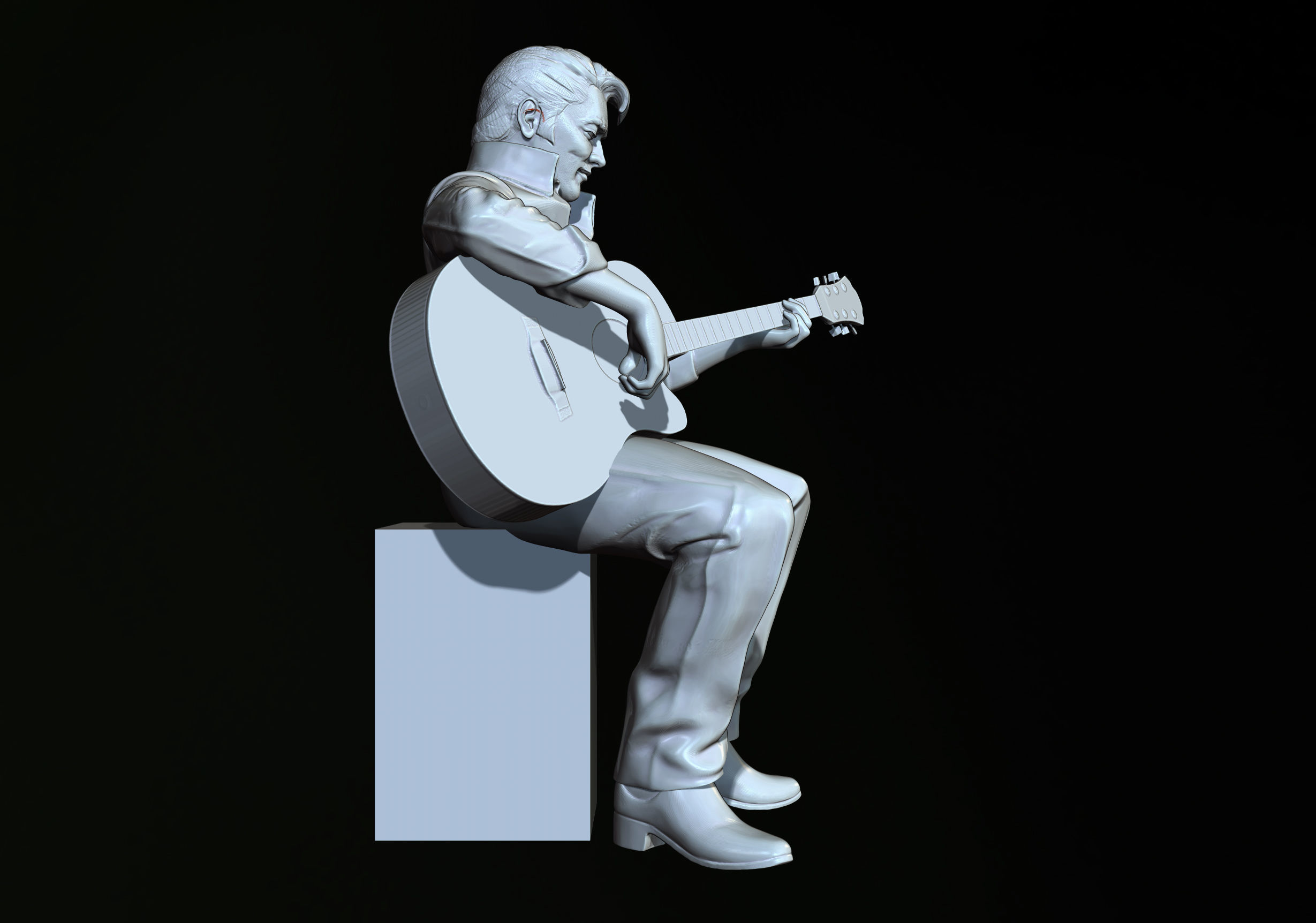 Elvis  3D print model_2