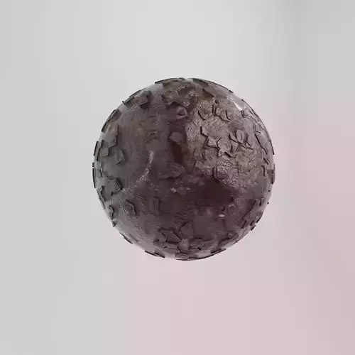 Muddy Ground with Rocks PBR Texture 4K Resolution