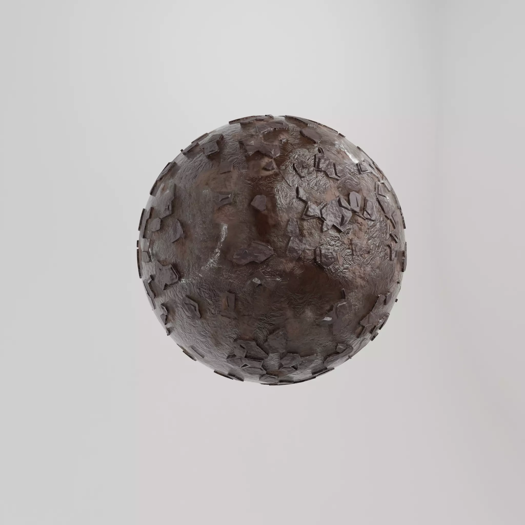 Muddy Ground with Rocks PBR Texture 4K Resolution Texture_0