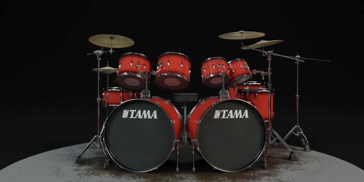 Musical Instruments 3D model_16