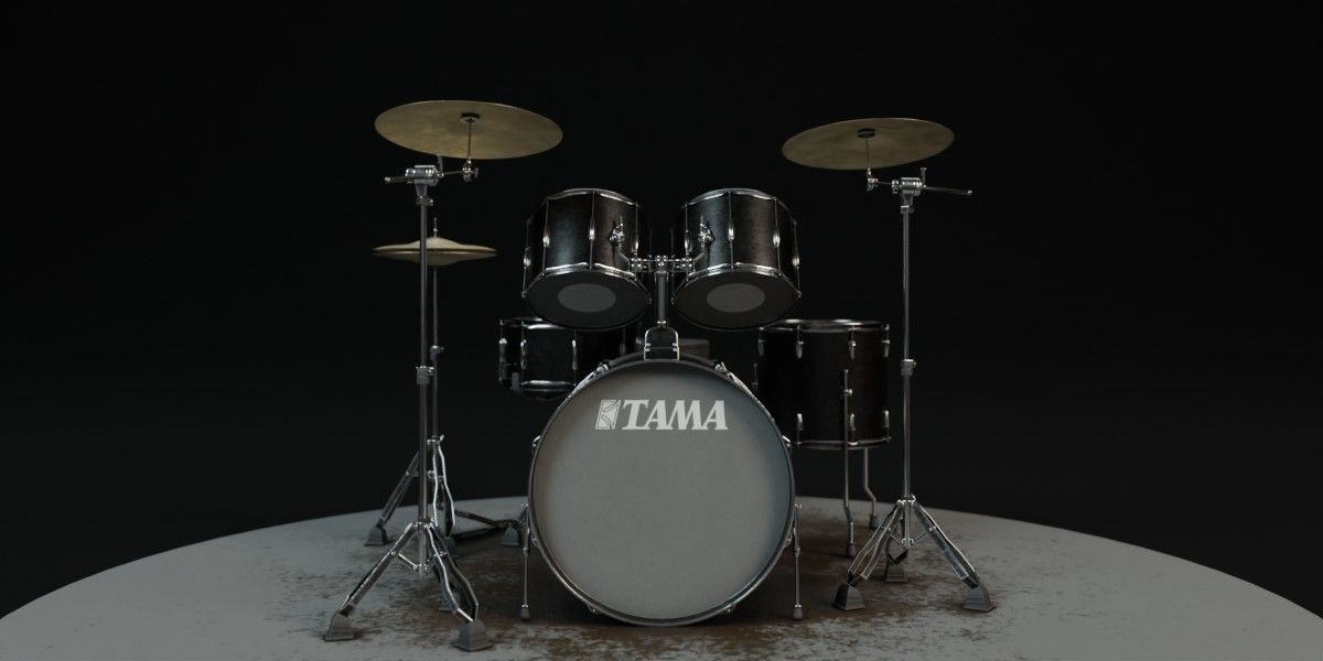 Musical Instruments 3D model_14