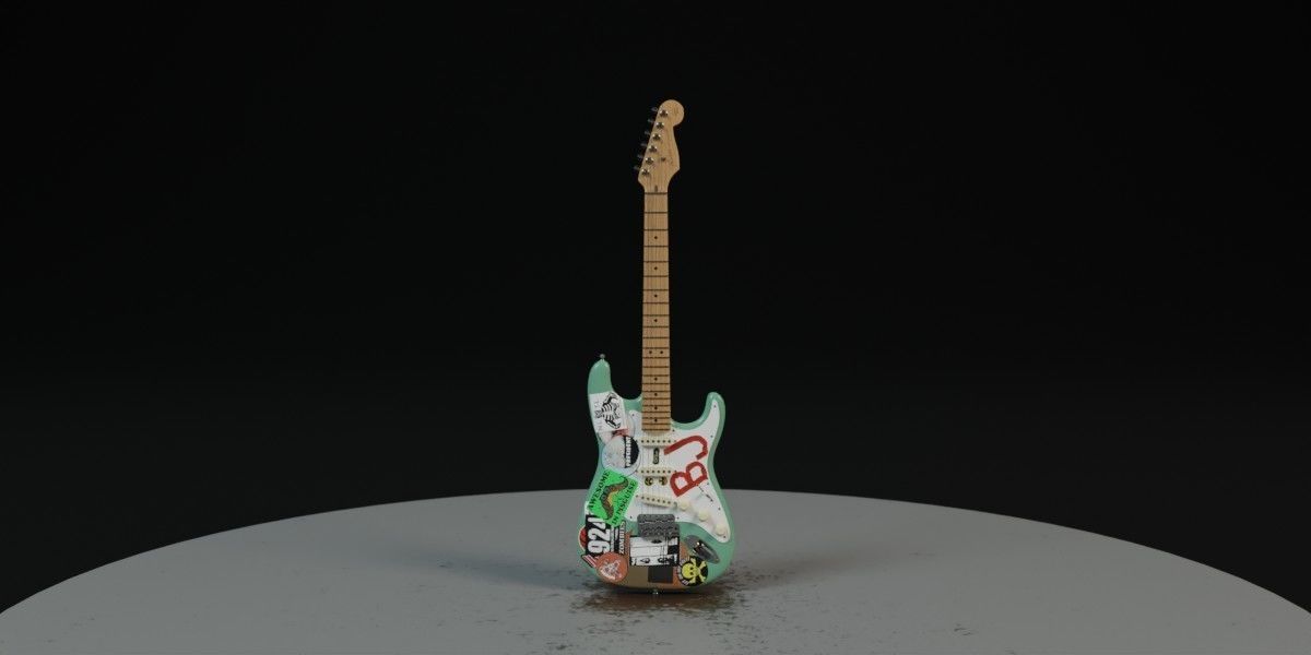 Musical Instruments 3D model_3